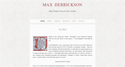 Desktop Screenshot of musicprogramnotes.com